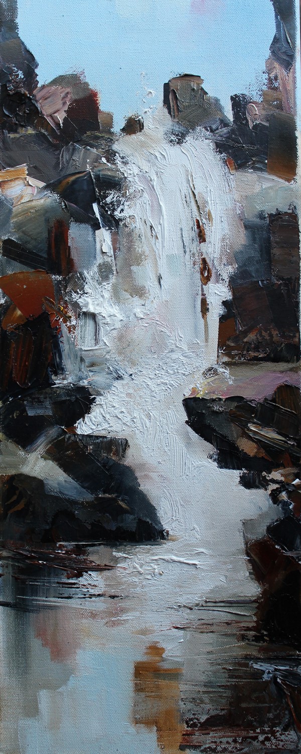 'The Falls after the Rain' by artist Rosanne Barr